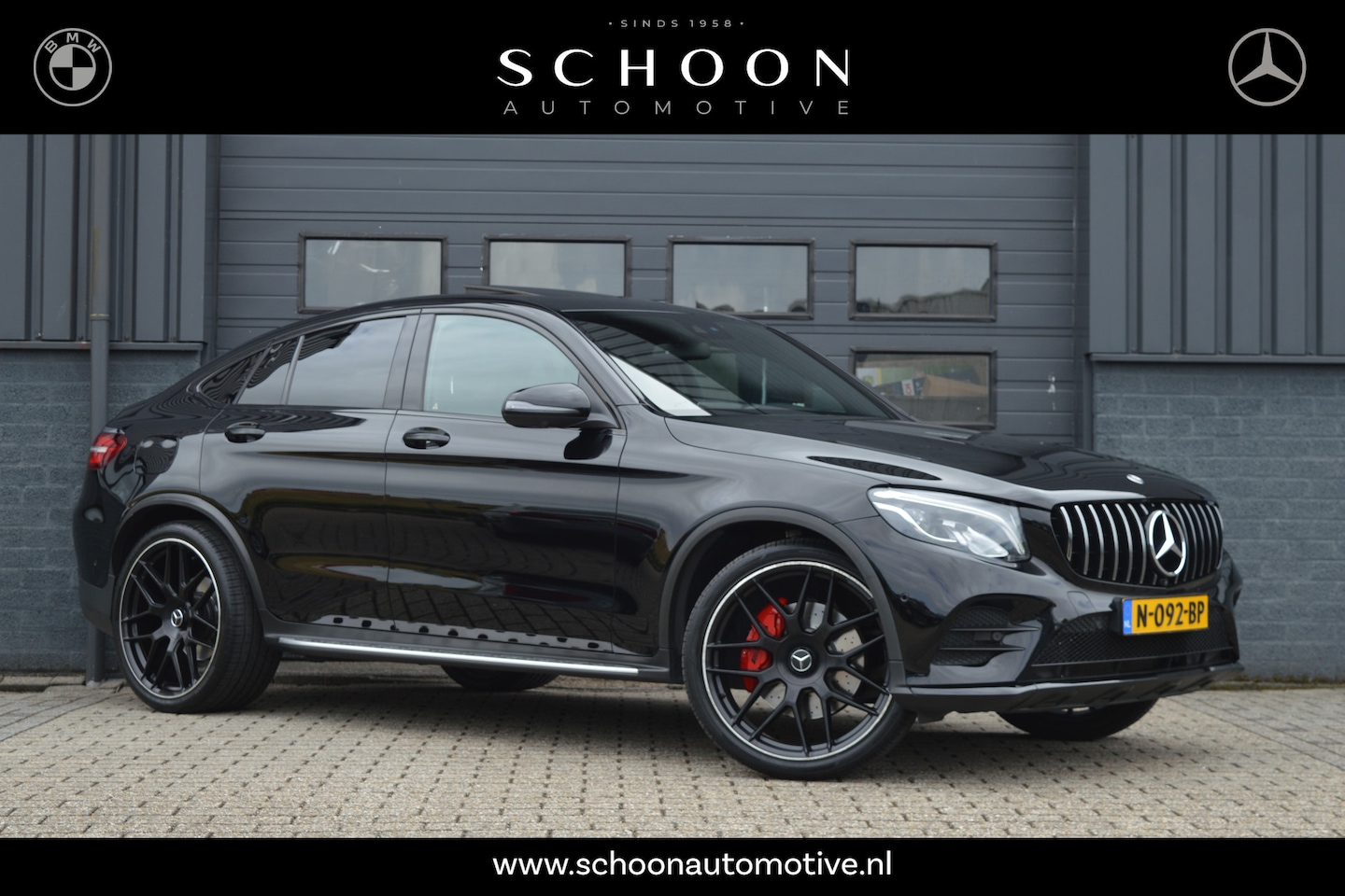 Mercedes-Benz GLC-klasse Coupé - 250 4MATIC AMG | BURMESTER | SCHUIFDAK | 360 CAM | TREKHAAK | - AutoWereld.nl