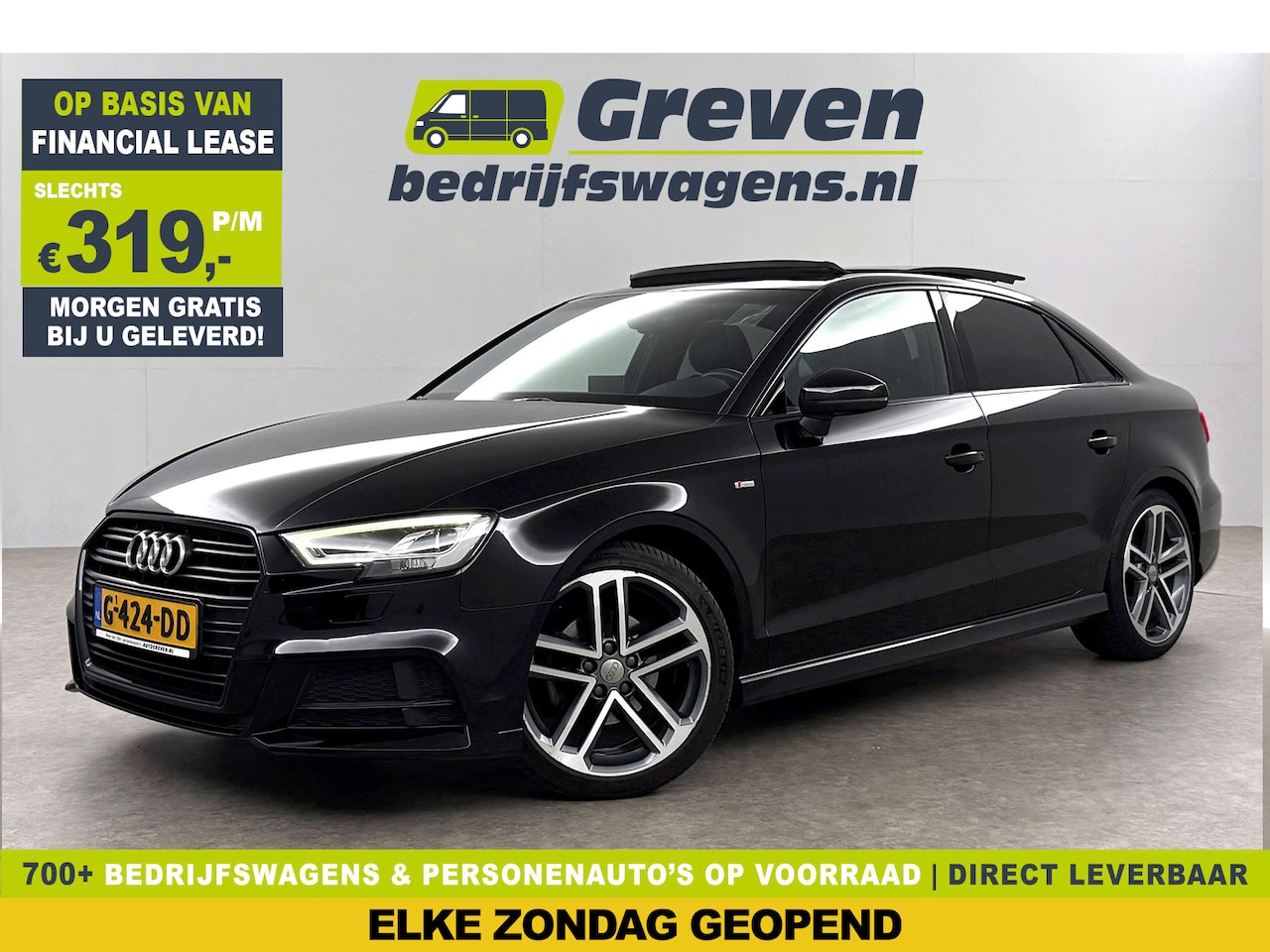 Audi A3 - 35 TFSI S-Line 150PK Pano LED Carplay Virtual Clima Cruise Navigatie PDC 18''LMV - AutoWereld.nl