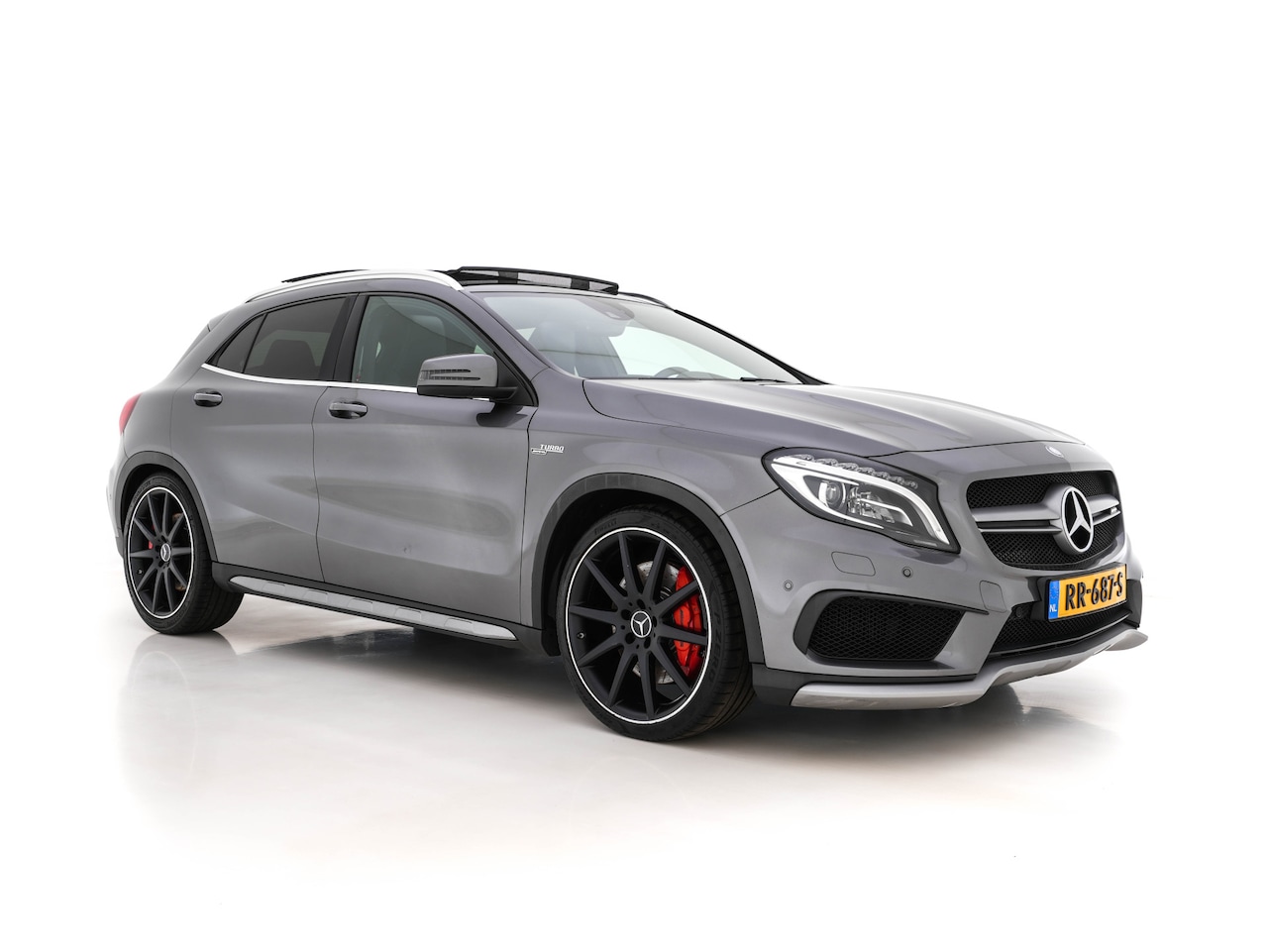 Mercedes-Benz GLA-Klasse - AMG 45 4MATIC *PANO | XENON | LEATHER-ALCANTARA | MEMORY-PACK | HARMAN/KARDON-AUDIO | KEYL - AutoWereld.nl