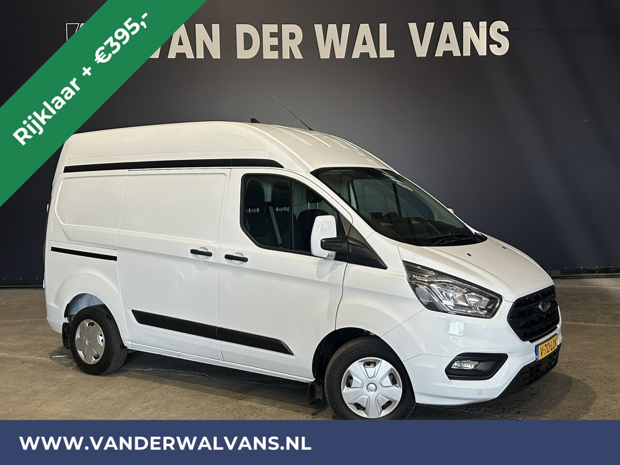 Ford Transit Custom - 2.0 TDCI L1H2 Euro6 *Rijklaar Direct Rijden* Airco | Navigatie | Apple Carplay | Android A - AutoWereld.nl