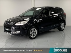 Ford Kuga - 1.6 Titanium Plus NAVIGATIE | TREKHAAK | ELKTRISCH OPEN DAK | LEDEREN BEKLEDING | ACHTERUI