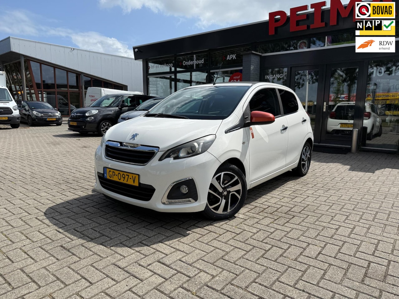 Peugeot 108 - 1.2 Puretech TOP! Roland Garros - AutoWereld.nl