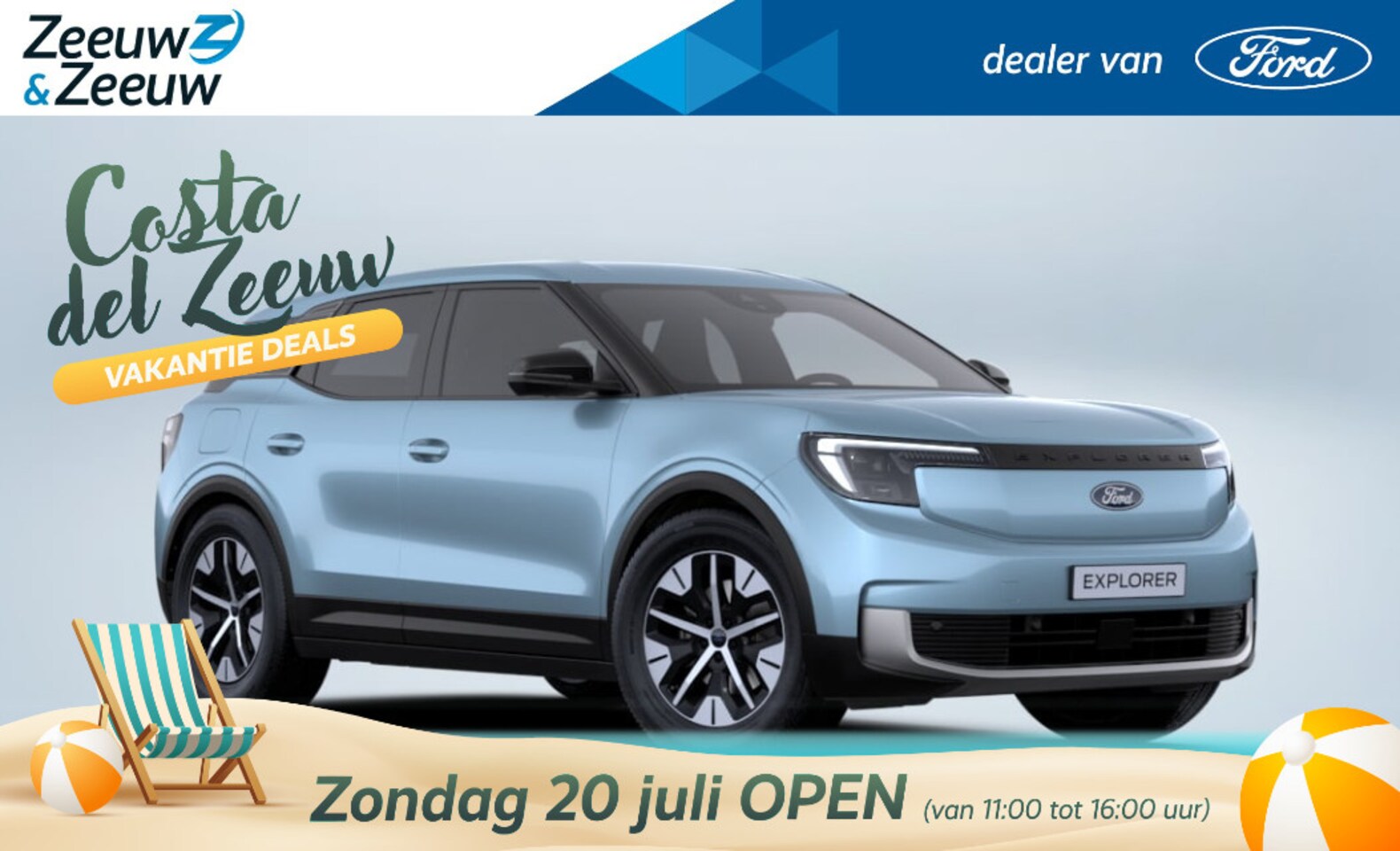 Ford Explorer - Standard Range RWD 52 kWh 286pk | €1.000.- korting | 0,99% rente | Tot 5.000km gratis opla - AutoWereld.nl