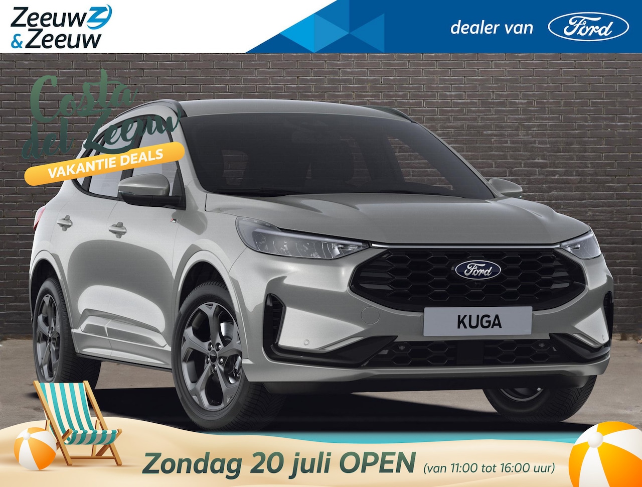 Ford Kuga - 2.5 PHEV ST-Line 243pk | €4.000.- korting | GRATIS LAADPAAL INCL. INSTALLATIE | 0,99% rent - AutoWereld.nl