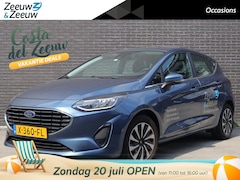 Ford Fiesta - 1.0 EcoBoost Hybrid Titanium 125pk | DEMO | Stoel- stuur en voorruitverwarming | Navigatie