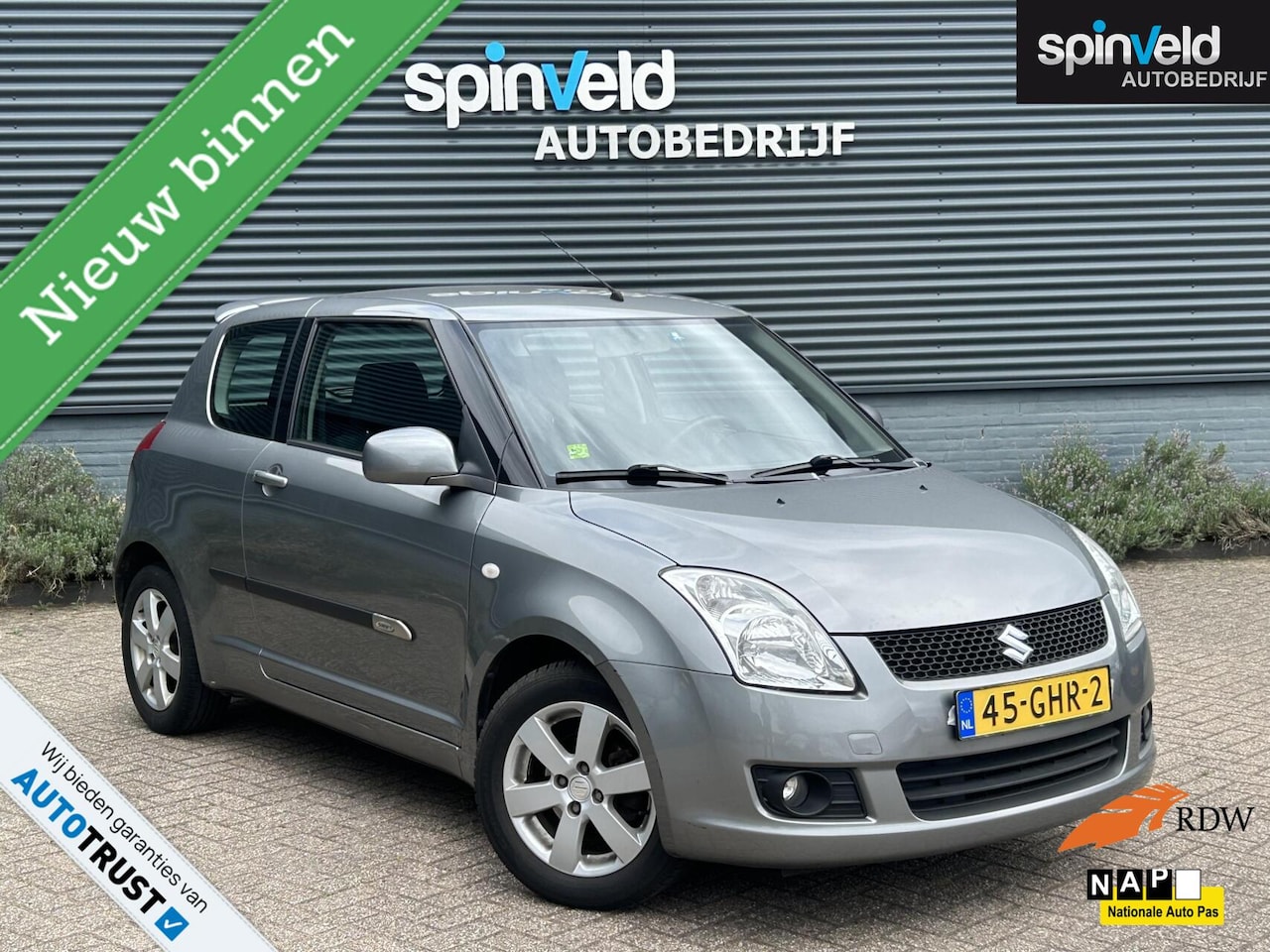 Suzuki Swift - 1.3 Exclusive BJ'08 NAP NL AIRCO ELEKPAKKET - AutoWereld.nl