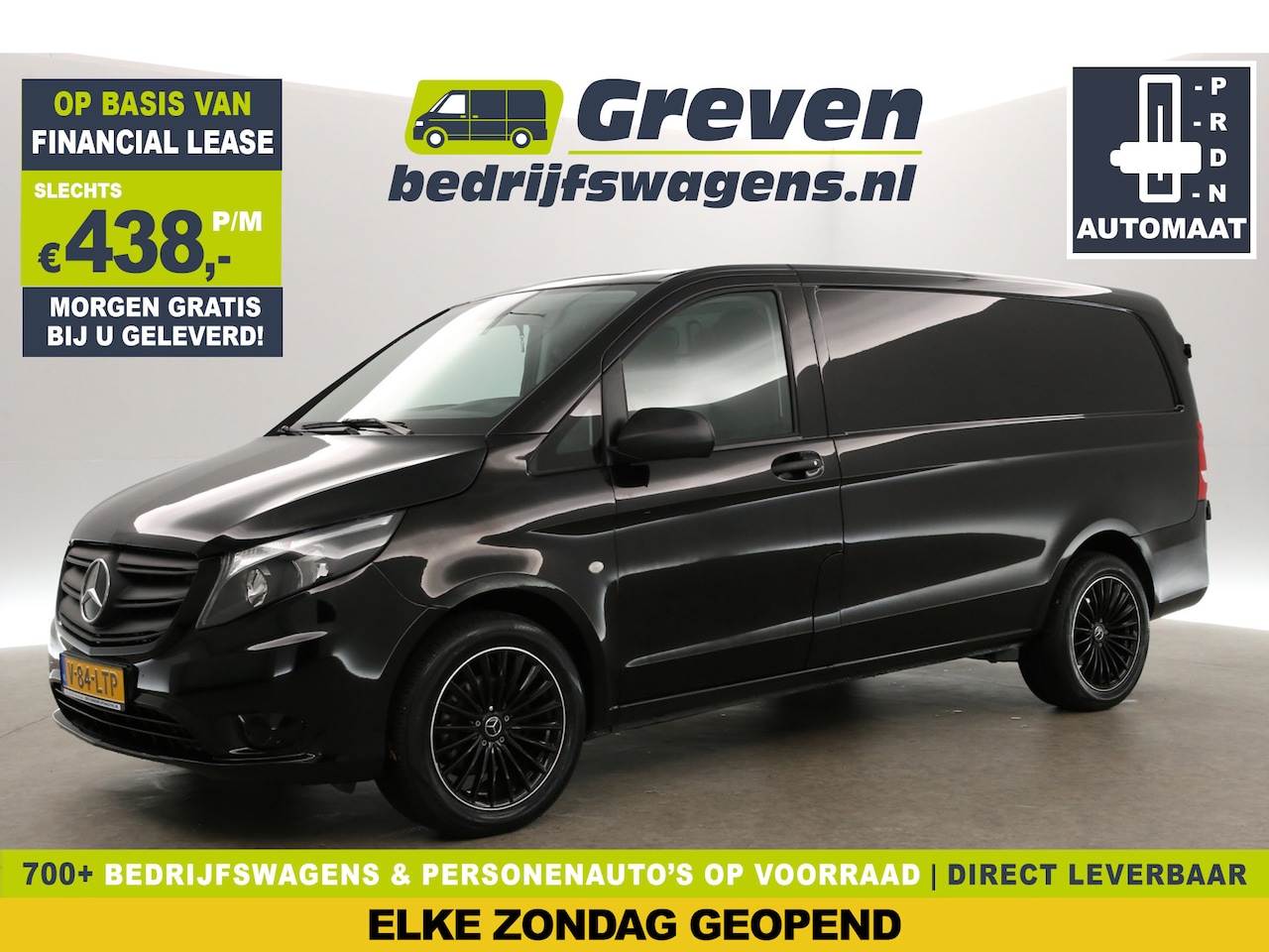 Mercedes-Benz Vito - 114 CDI Lang Automaat Camera Airco Cruise Carplay Trekhaak 18"LMV Navigatie 3 Persoons - AutoWereld.nl