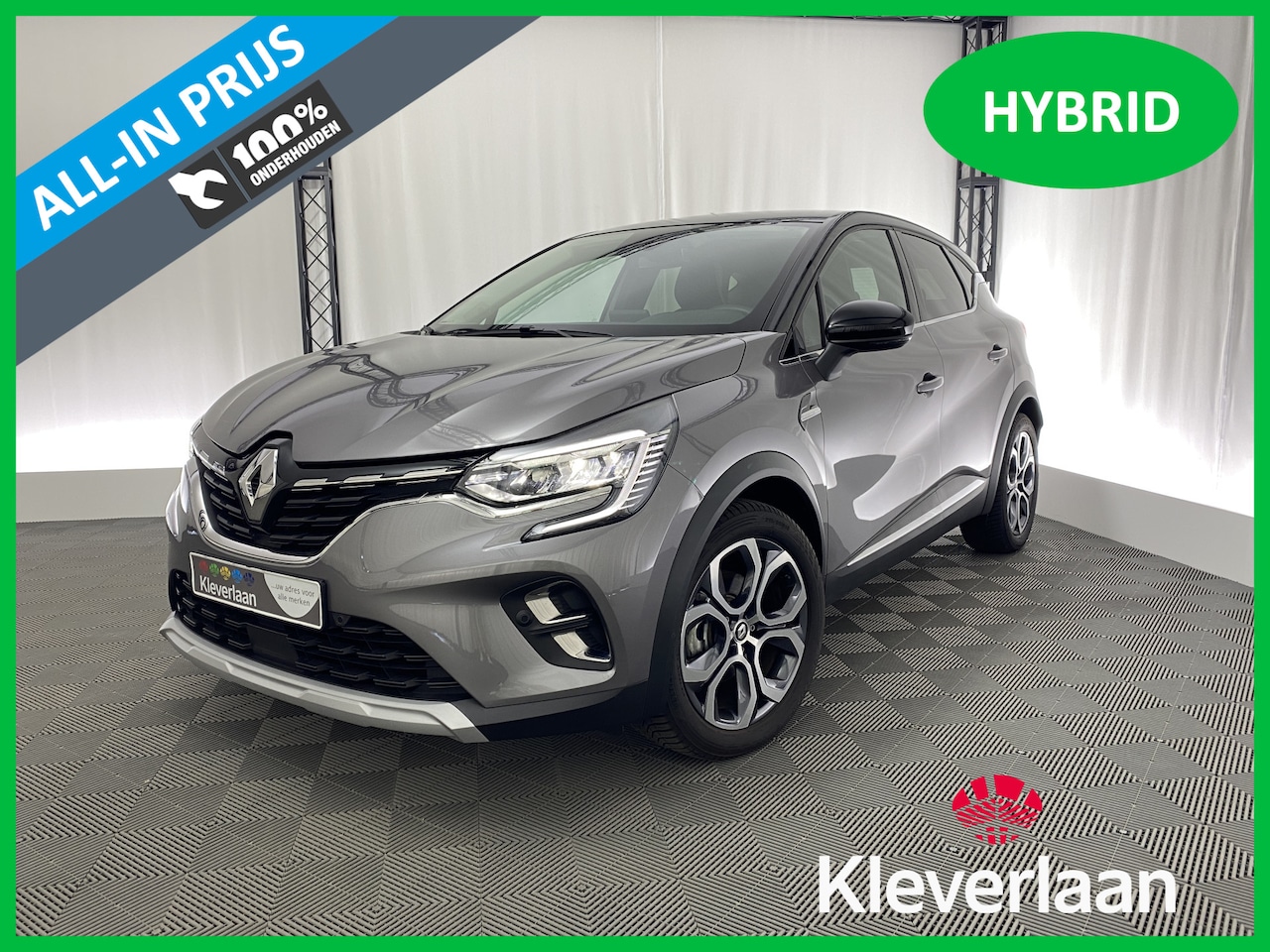 Renault Captur - 1.6 E-Tech Hybrid 145 Intens | Apple carplay | Navigatie | Camera | Stoelverwarming | DAB - AutoWereld.nl