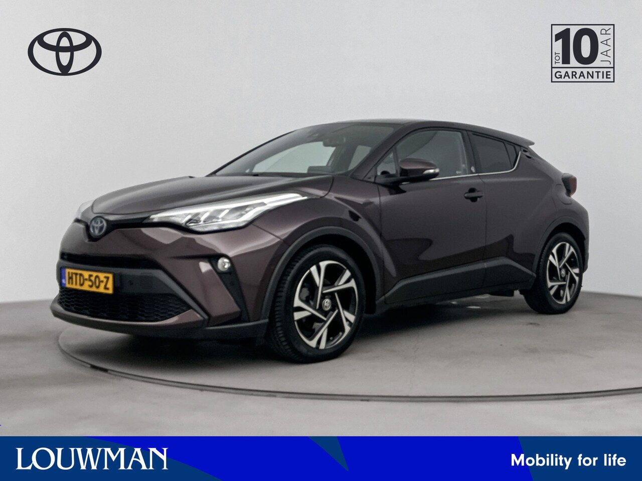 Toyota C-HR - 1.8 Hybrid Dynamic Limited | Lichtmetalen Velgen | Metaallak | Stoelverwarming | Parkeerse - AutoWereld.nl