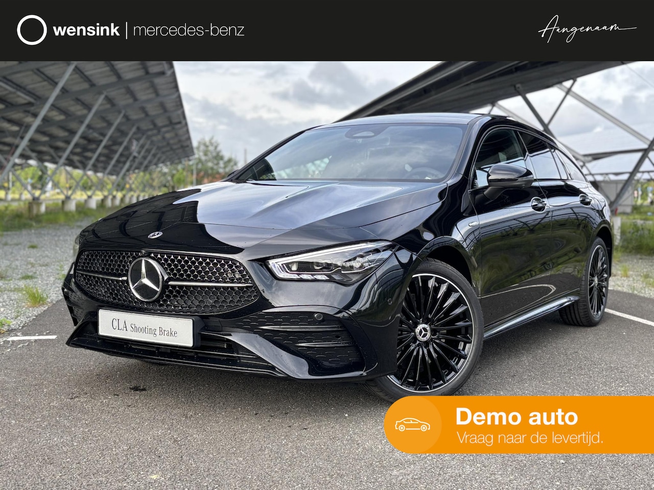 Mercedes-Benz CLA-klasse Shooting Brake - 250 e Business Solution AMG | Night | Panoramadak | 360 camera | Sfeerverlichting | Apple - AutoWereld.nl