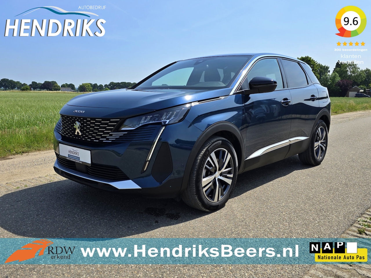 Peugeot 3008 - 1.6 plug-in Hybrid 180 Allure - 180 Pk - Euro 6 - Navi - ParkeerCamera - AutoWereld.nl