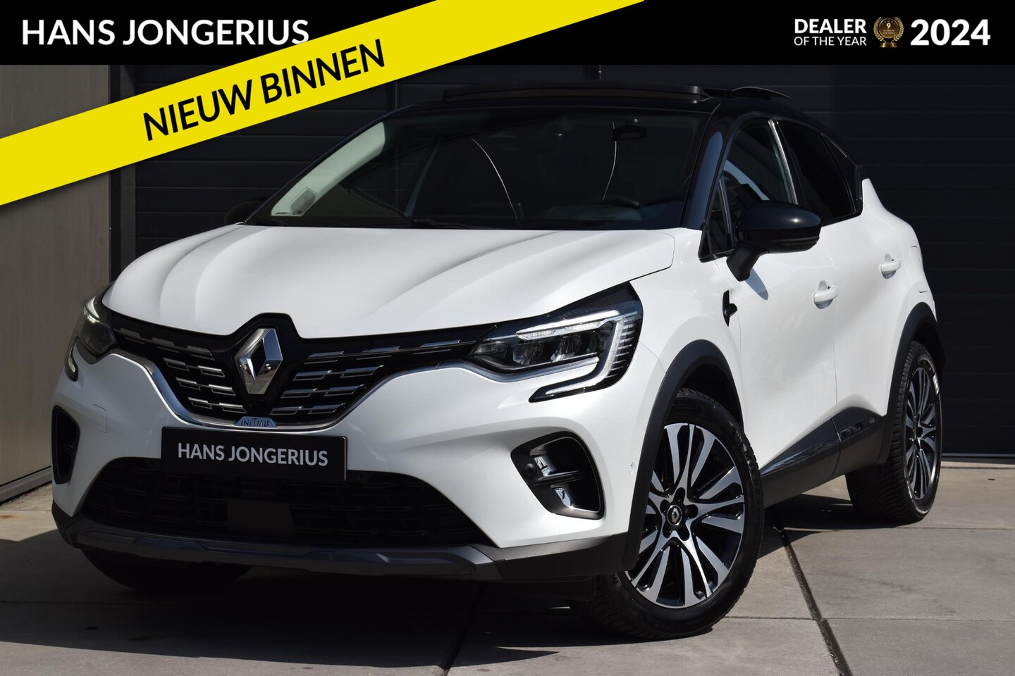 Renault Captur - E-Tech Plug-in Hybrid 160 Initiale Paris | AUTOMAAT | SCHUIF/KANTELDAK | STUUR/STOELVERWAR - AutoWereld.nl