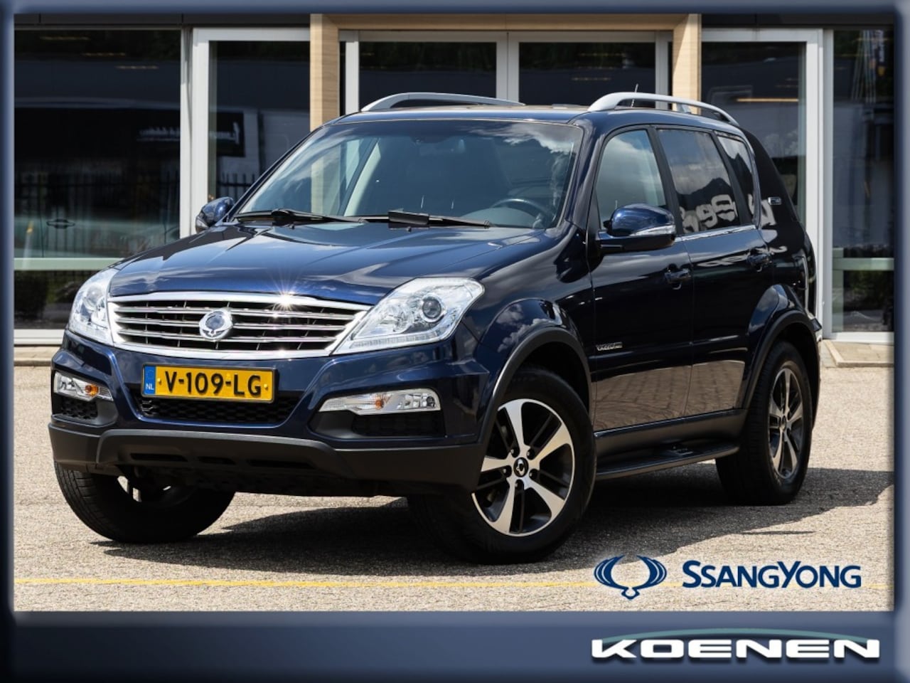 SsangYong Rexton - 2.2 E-XDI SAPPHIRE 3500kg Trekgewicht GRIJS Kenteken - AutoWereld.nl