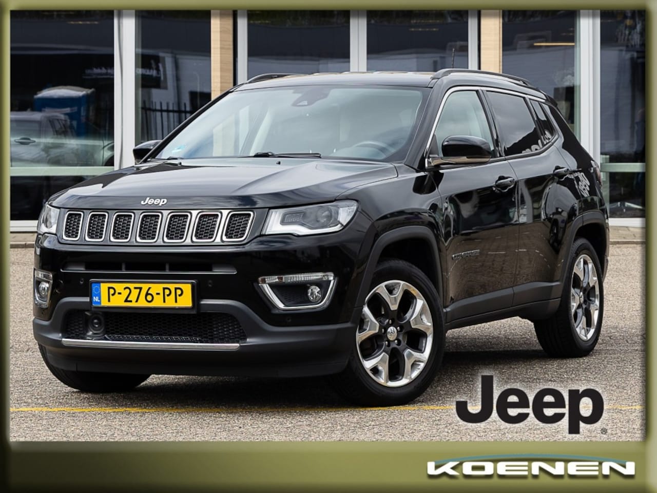 Jeep Compass - 1.4 M.AIR LIMITED 140PK Navi/Half leer/ 18LM - AutoWereld.nl