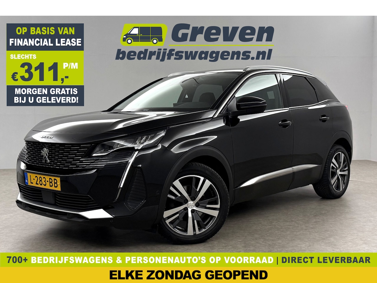 Peugeot 3008 - 1.2 PureTech 360 Camera LED Virtual Sfeer Trekhaak Carplay Clima Cruise Navi PDC 18"LMV - AutoWereld.nl