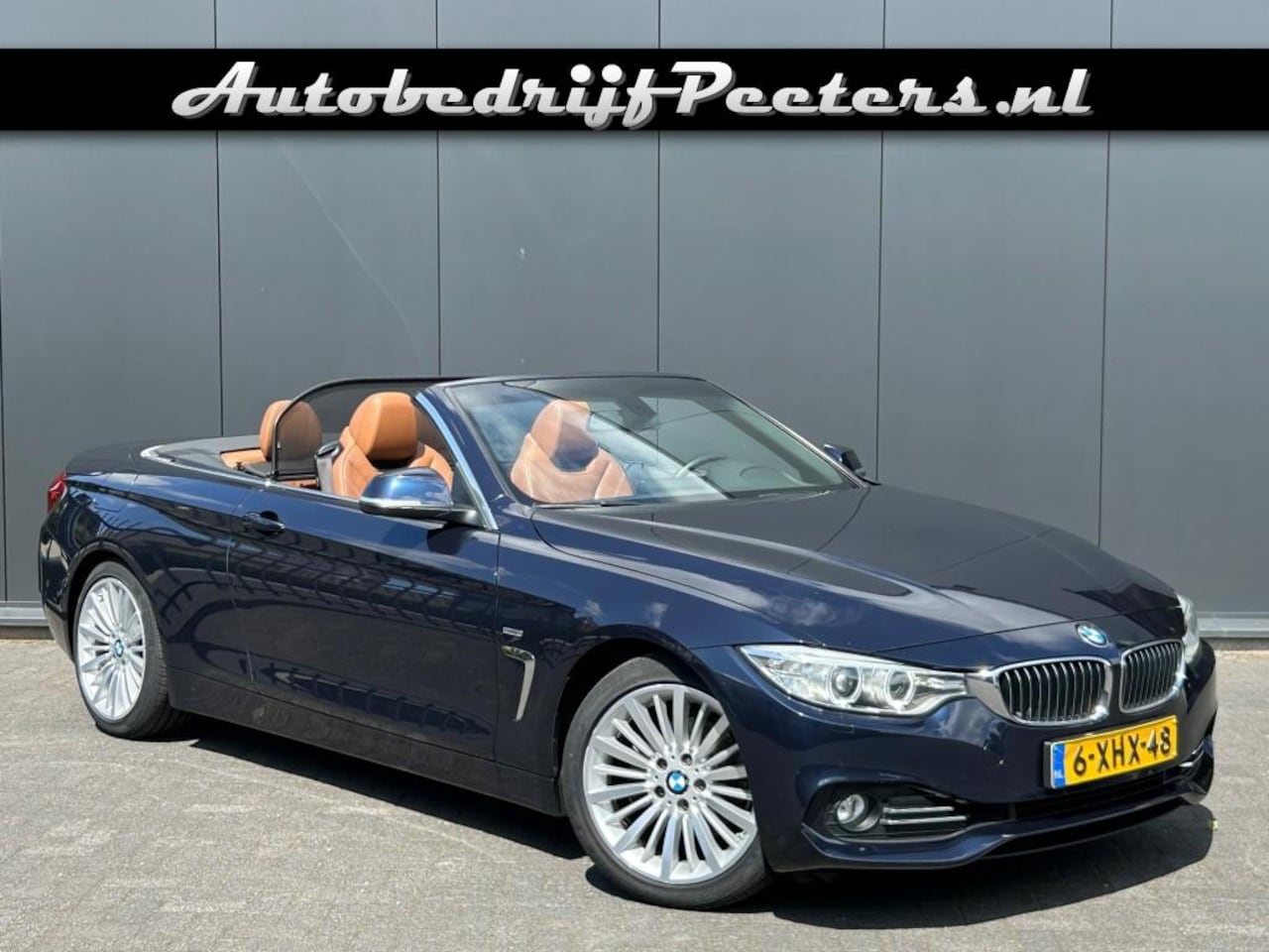 BMW 4-serie Cabrio - Cabrio 420i Leder Navi Xenon Sportstoelen Nekverwarming NL-auto - AutoWereld.nl