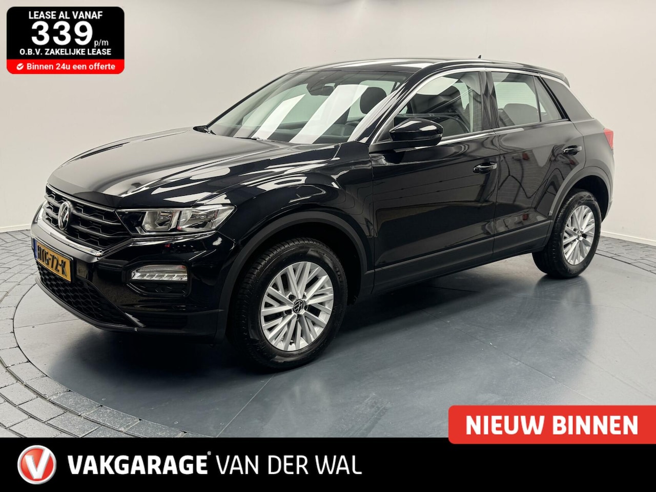 Volkswagen T-Roc - 1.0 TSi Style Trekhaak-Navigatie-Carplay-Airco-Parkeersensoren-Lm16''velgen - AutoWereld.nl