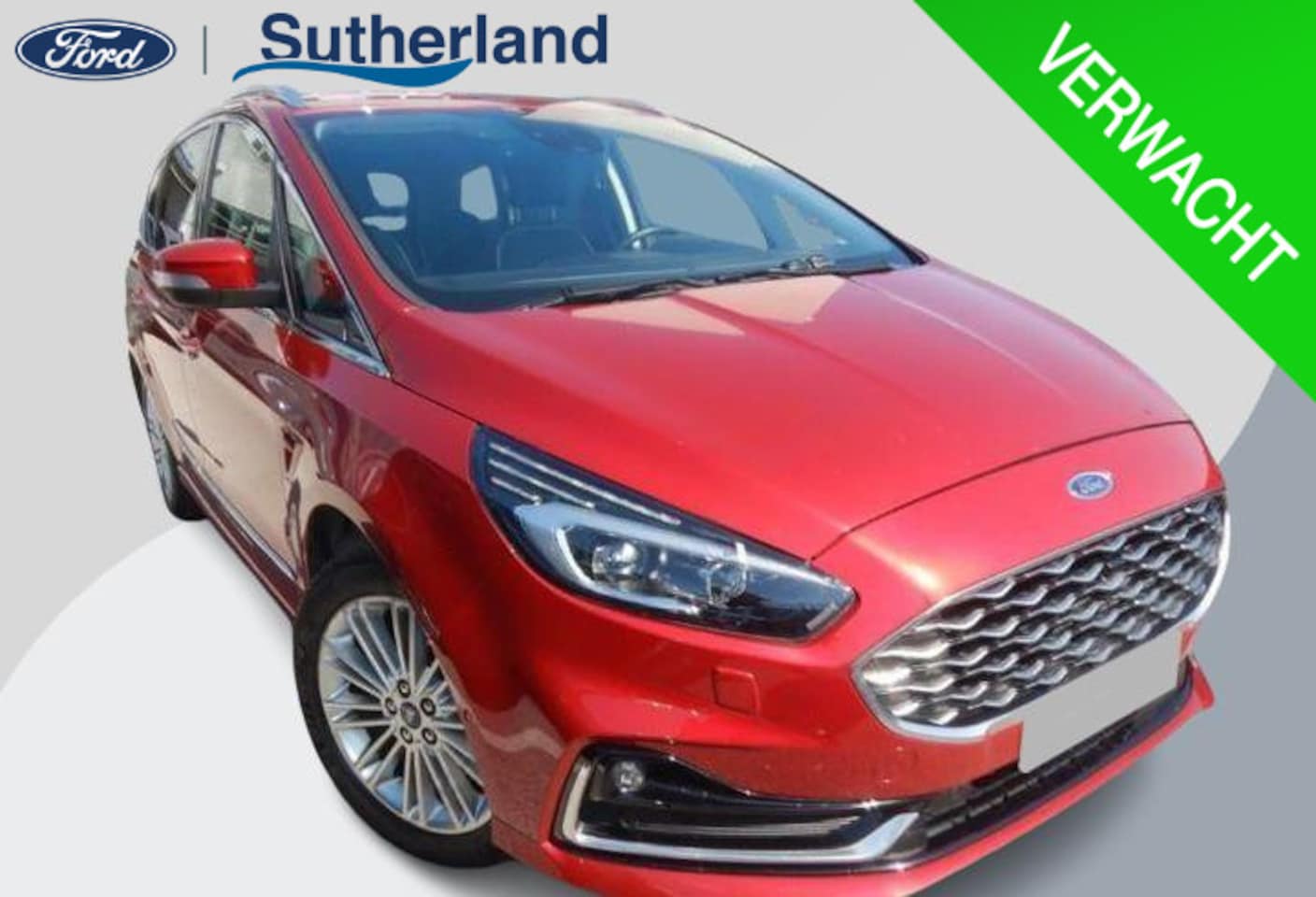 Ford S-Max - 2.5 FHEV 5p Vignale 190pk | Full LED | SONY SYNC 3 Navigatie | Stoelverwarmingen en Koelin - AutoWereld.nl