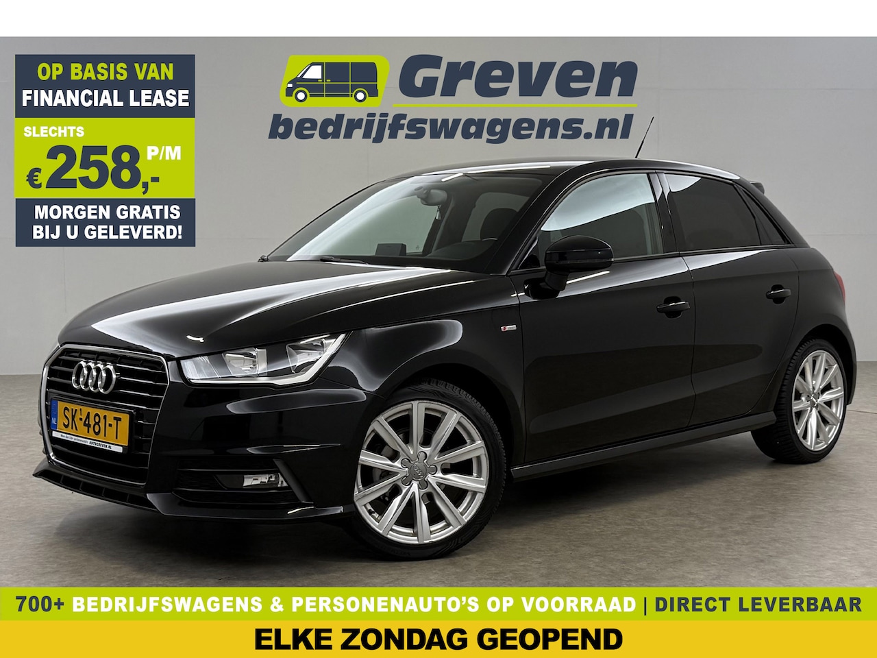 Audi A1 - 1.0 TFSI S-line Airco Cruise Navigatie 17"LMV - AutoWereld.nl