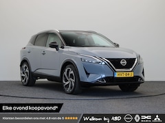 Nissan Qashqai - 158pk MHEV Xtronic Tekna Plus | 20 Inch Velgen | Lederen Bekleding | Stoel, Stuur en voorr