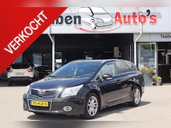 Toyota Avensis Wagon - 2.0 VVTi Executive Business Navigatie, Panoramadak, Stoelverwarming, Lederen interieur, Cr