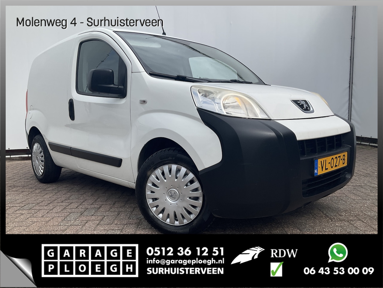 Peugeot Bipper - 1.3 HDi XT Profit + Marge Trekhaak Airco NL-Auto Voll.Onderhouden! - AutoWereld.nl
