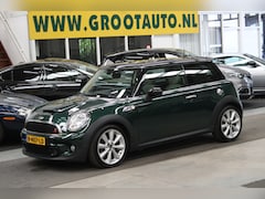 MINI Cooper S - 1.6 Chili Automaat Panoramadak, NAP, Airco, Lederen int