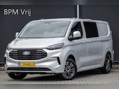 Ford Transit Custom - L2H1 Dubbel Cabine 2.0Tdci 170Pk Aut. | Limited | Achteruitrijcamera | 2xSchuifdeur | Trek