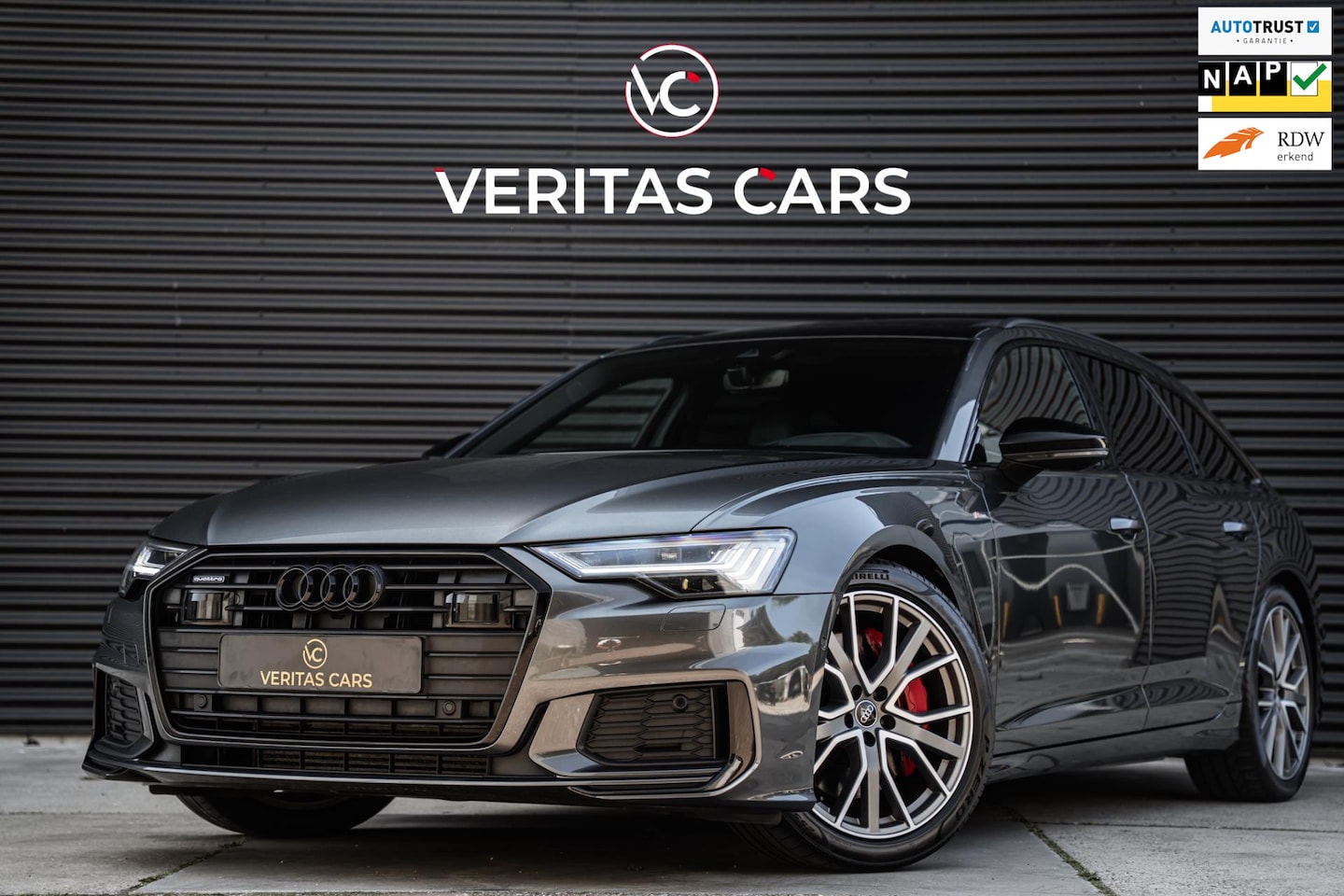 Audi A6 Avant - 55 TFSI E Quattro S-Line 367PK|BTW AUTO|Pano|B&O|Head-up|CarPlay|Navi e.o. - AutoWereld.nl