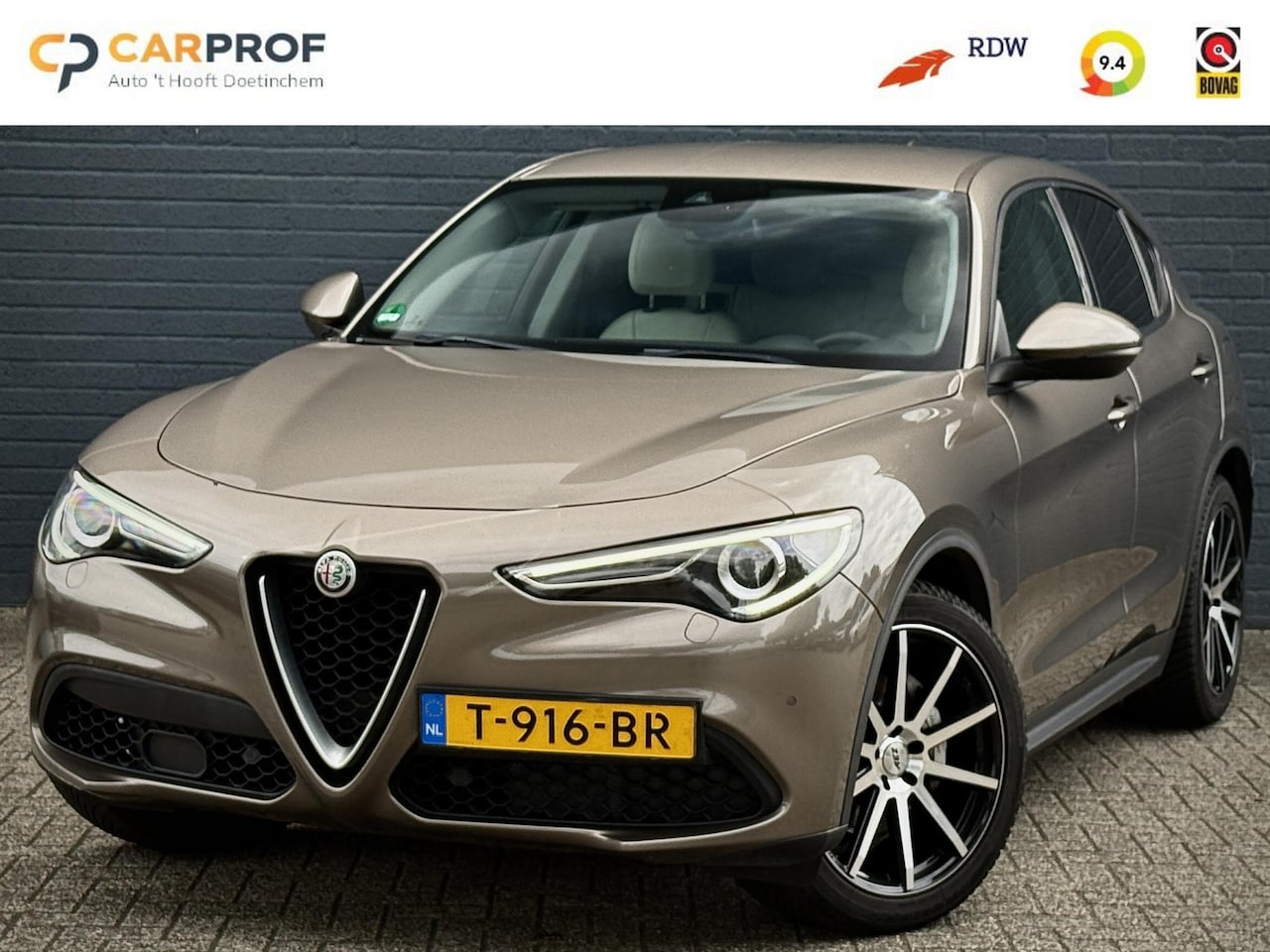 Alfa Romeo Stelvio - 2.2d B-Tech VERWACHT /ADAPT. CRUISE / HARMAN KARDON / KEYLESS - AutoWereld.nl