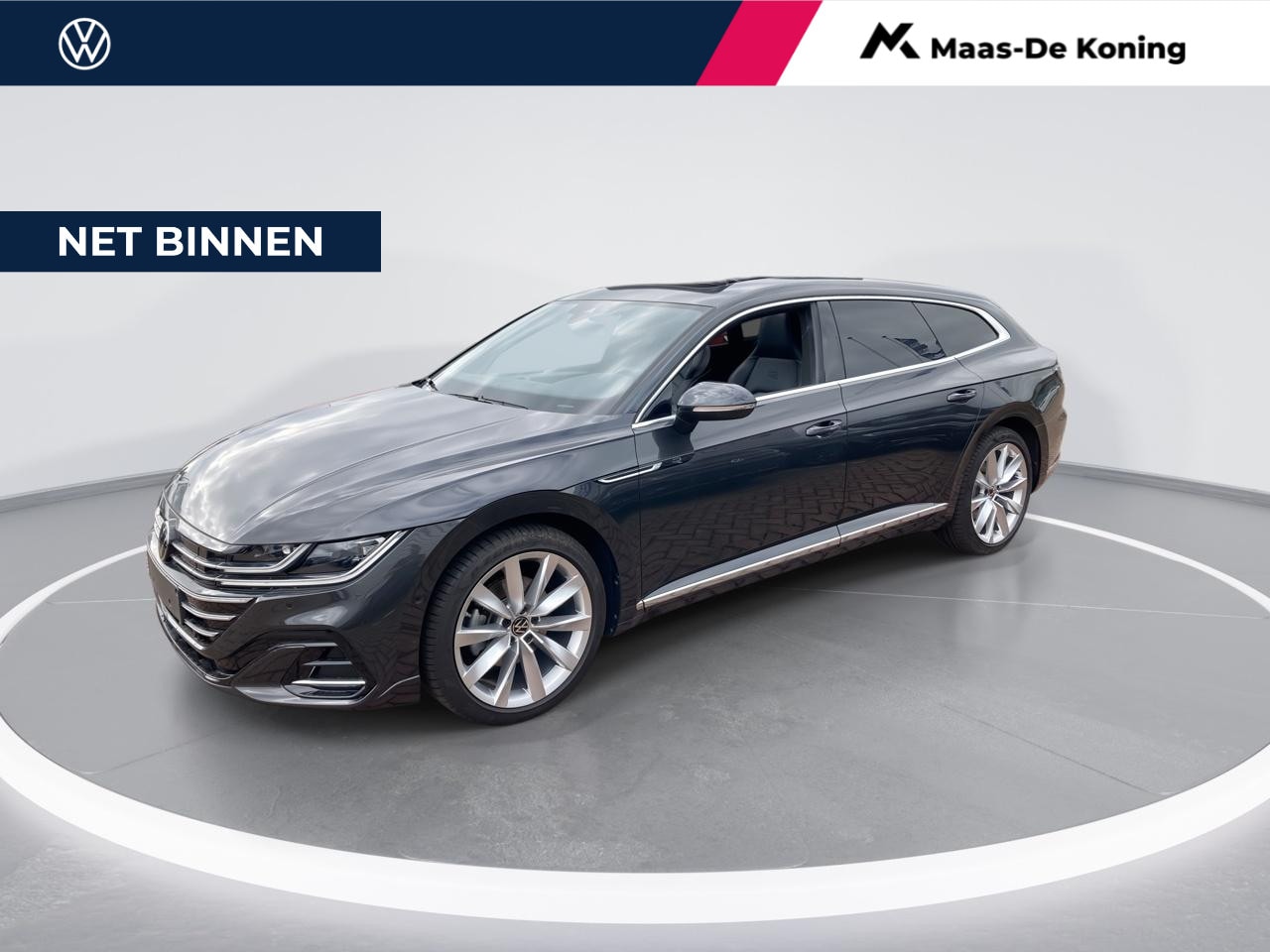 Volkswagen Arteon Shooting Brake - 1.4 TSIeHybrid 160kW/218PK R Line DSG · Panoramadak · Leder · Trekhaak · Camera + Parkeers - AutoWereld.nl