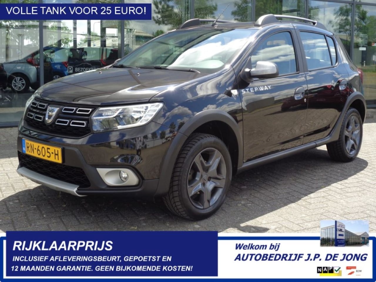 Dacia Sandero - 0.9 TCe Bi-Fuel Stepway Laureate LPG-G3 Navi Camera Airco Cruise Trekhaak Parkeersensor - AutoWereld.nl
