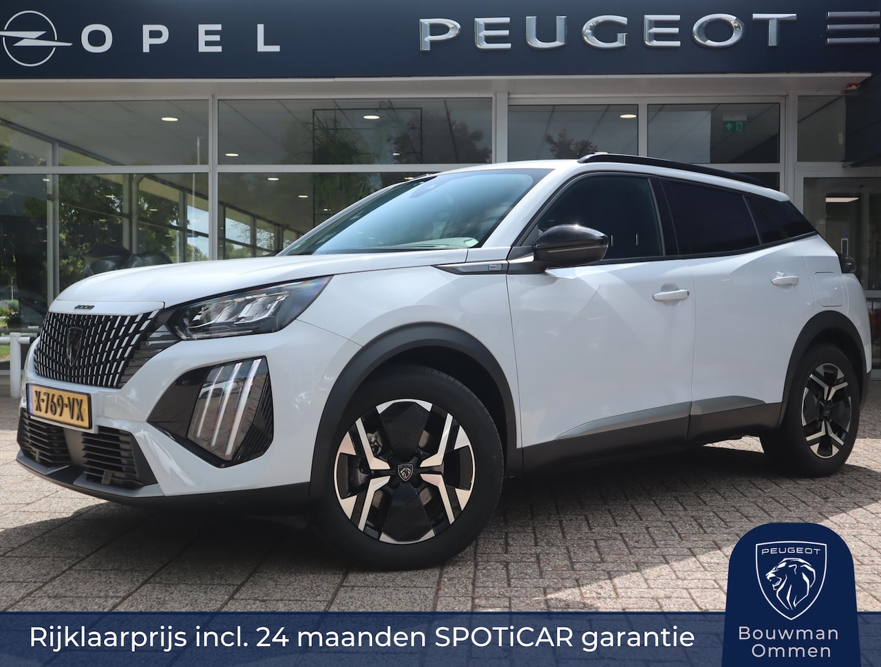 Peugeot e-2008 - SUV Allure EV 54kWh 156pk, Rijklaarprijs, Navigatie Camera Adaptieve cruise control - AutoWereld.nl