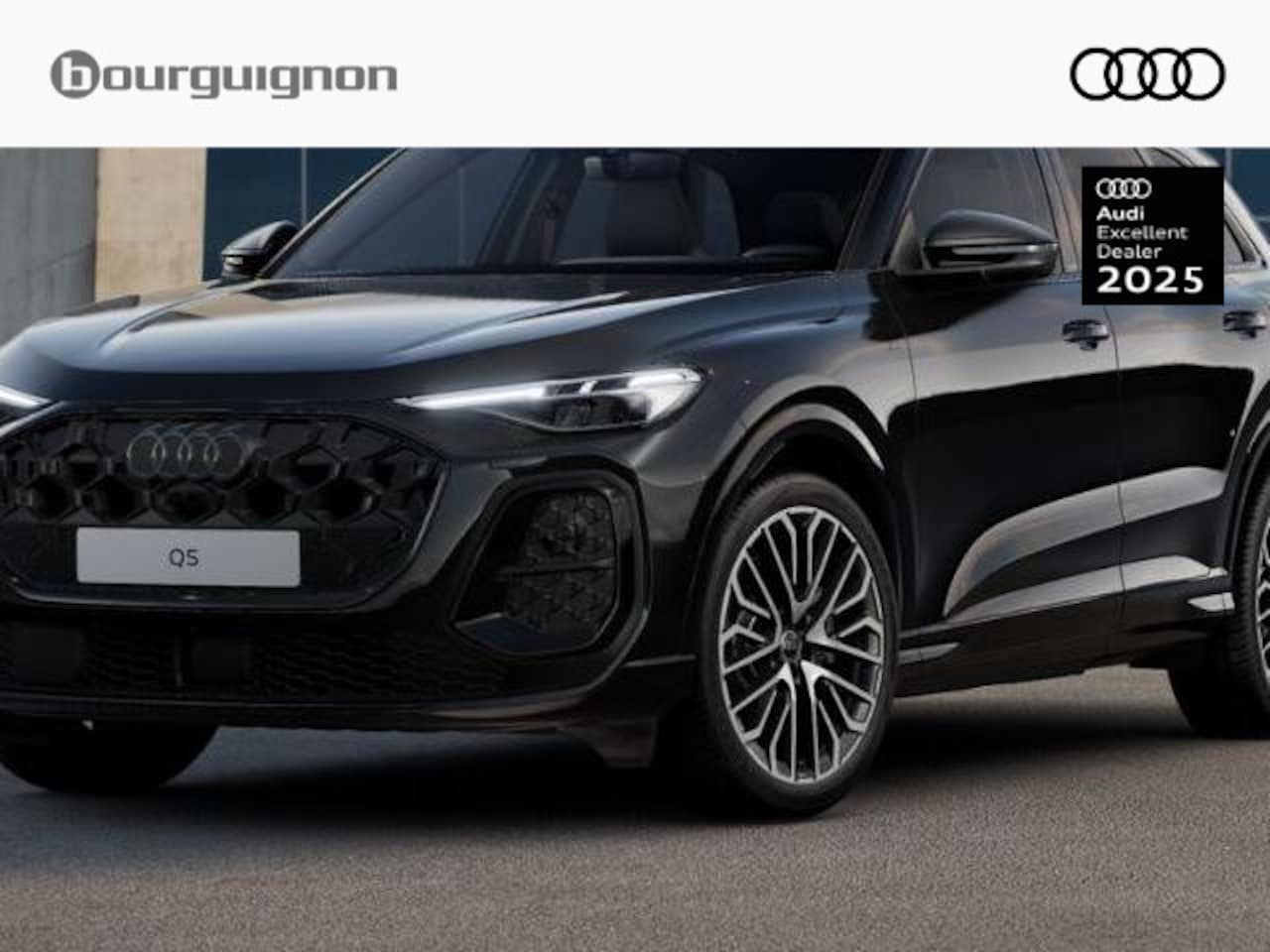Audi Q5 - S edition 2.0 TFSI e | 299 PK | 21 inch velgen | Panorama glasdak | Privacyglas | Zwart op - AutoWereld.nl