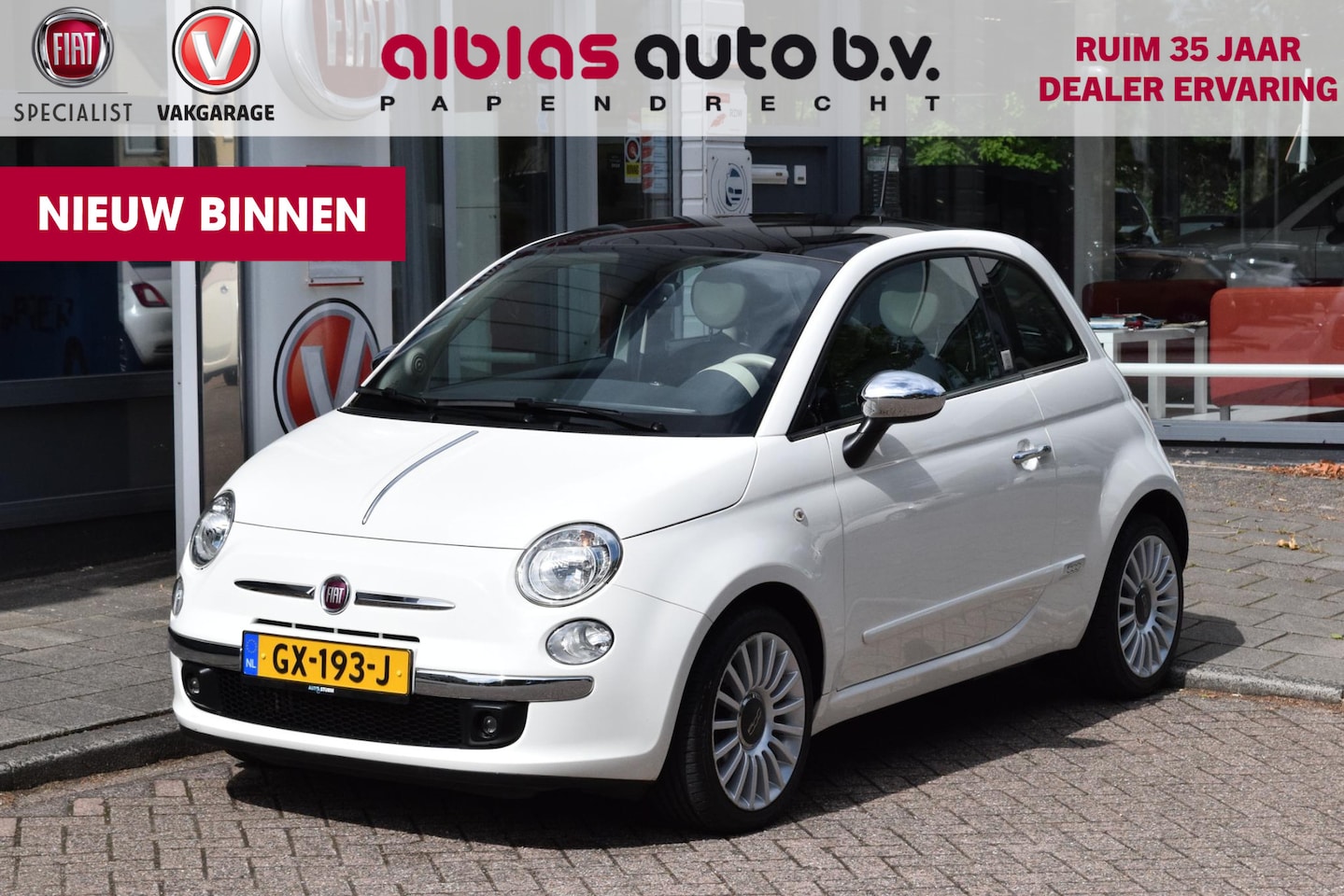 Fiat 500 - 0.9 TwinAir Turbo Rivièra Maison 0.9 TwinAir Turbo Rivièra Maison - AutoWereld.nl
