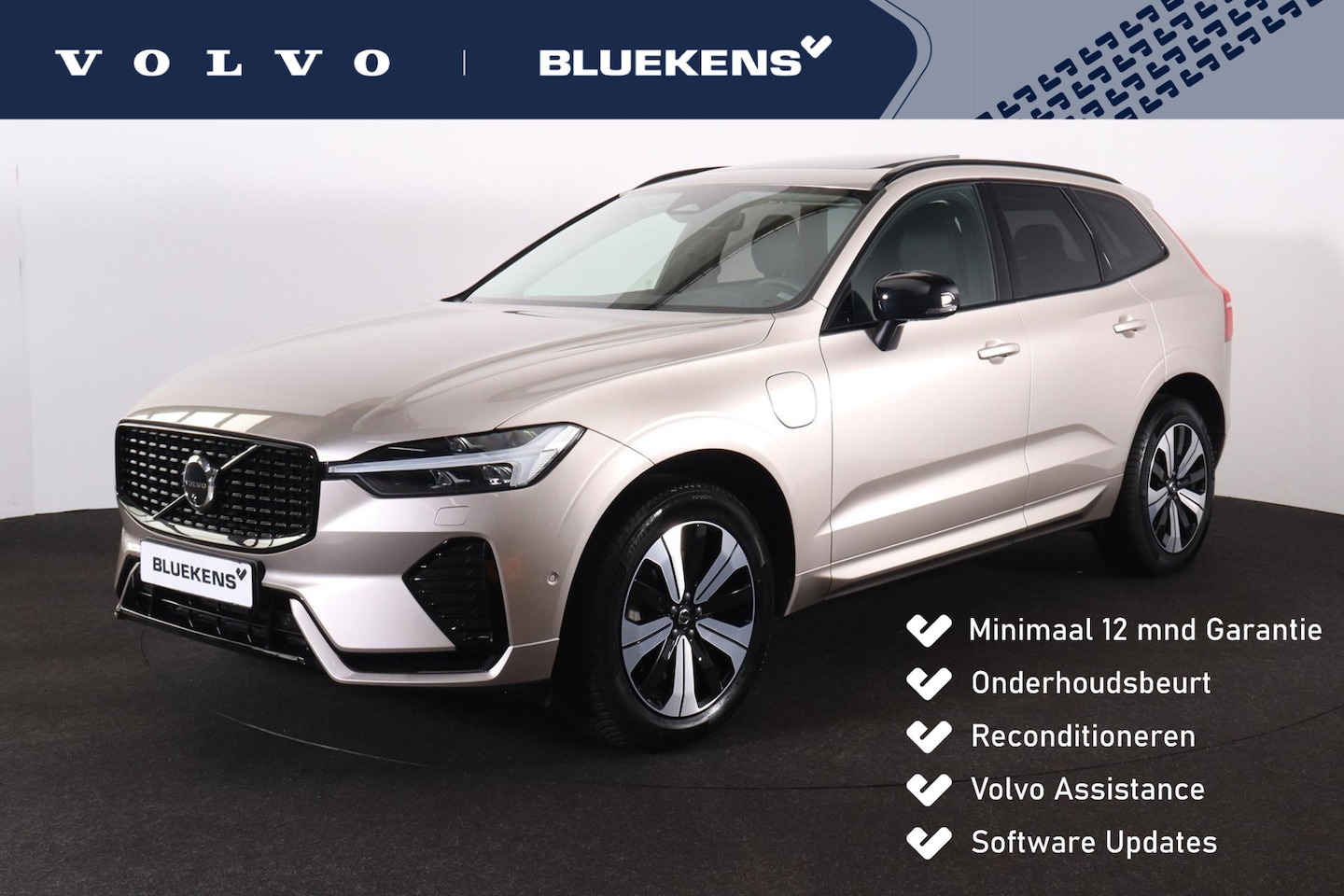 Volvo XC60 - T6 Recharge AWD Plus Dark - LONG RANGE - Panorama/schuifdak - IntelliSafe Assist & Surroun - AutoWereld.nl