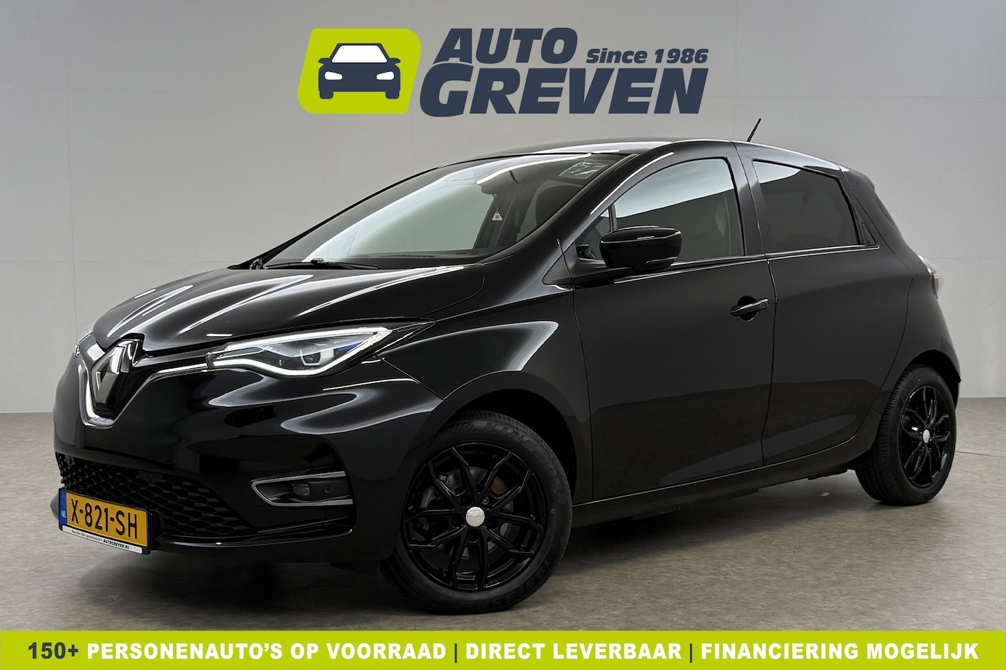 Renault Zoe - R110 Life 52 kWh Huur Accu | Elektrisch | Airco LED Camera Carplay Cruise PDC 16"LMV - AutoWereld.nl