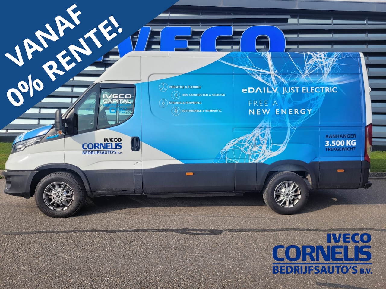 Iveco Daily - 3520L H2 Elektrisch voertuig 3.500 kg trekgewicht - AutoWereld.nl