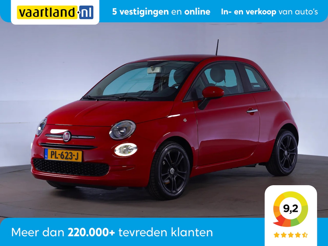 Fiat 500 - 1.0 TwinAir Pop [ Airco Cruise control Org NL ] - AutoWereld.nl