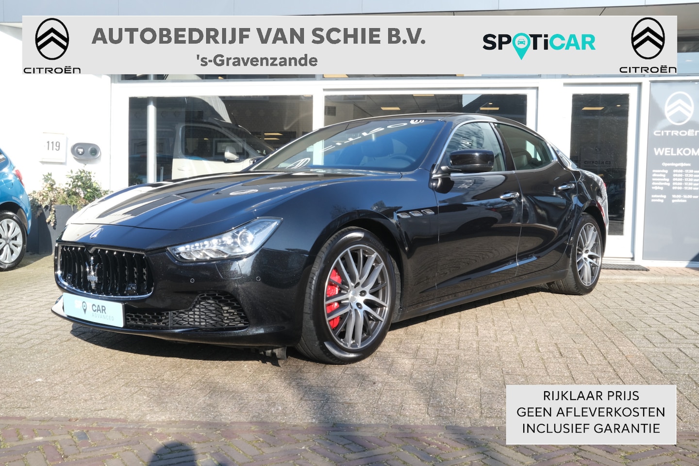 Maserati Ghibli - S Q4 Nero Ribelle 19" | Camera | Nieuwe remschijven - AutoWereld.nl