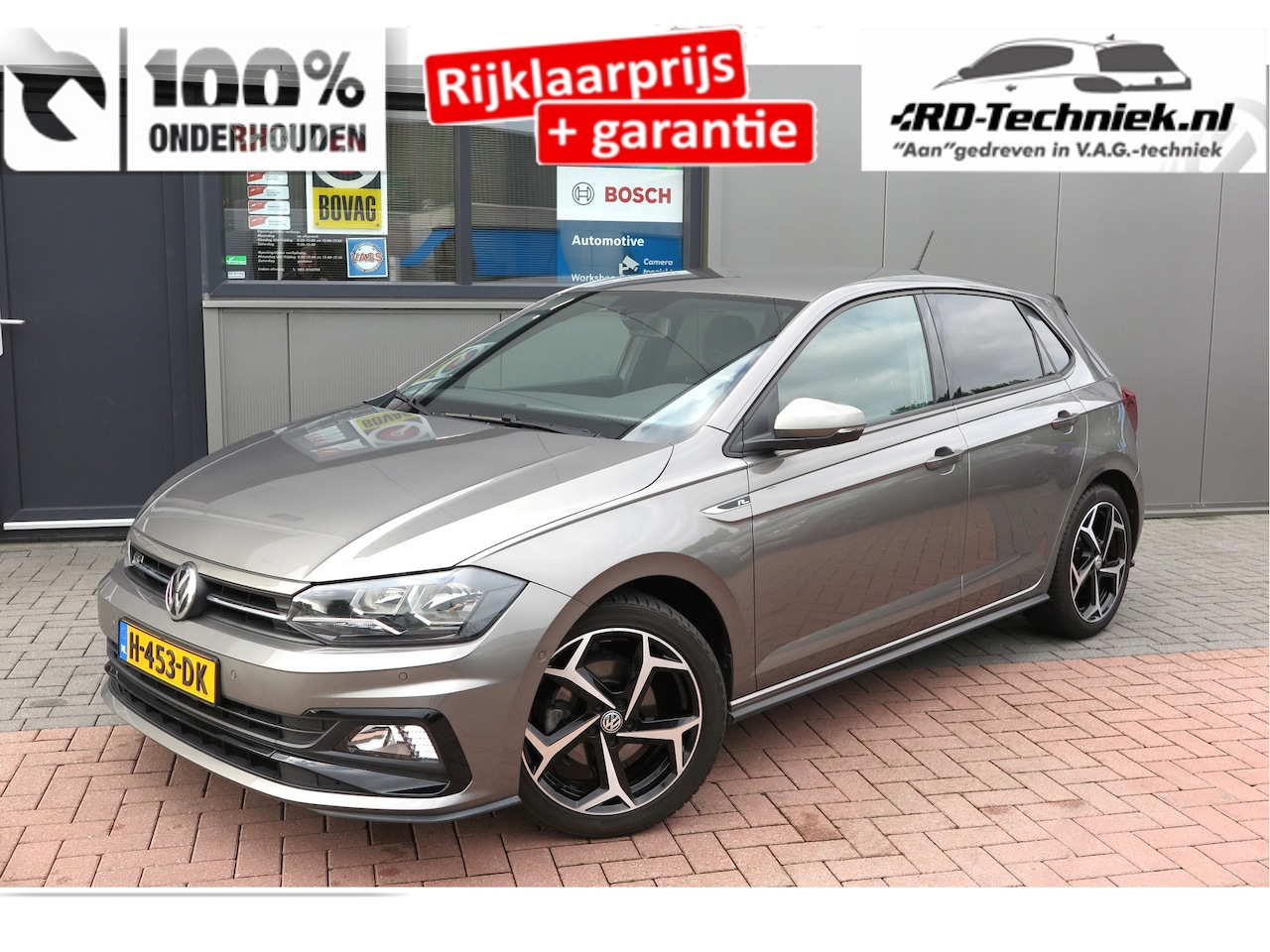 Volkswagen Polo - 1.0 TSI 116pk Highline Business 2xR-Line , Beats audio , PDC, Navi, Carplay, LMV, Cruiseco - AutoWereld.nl