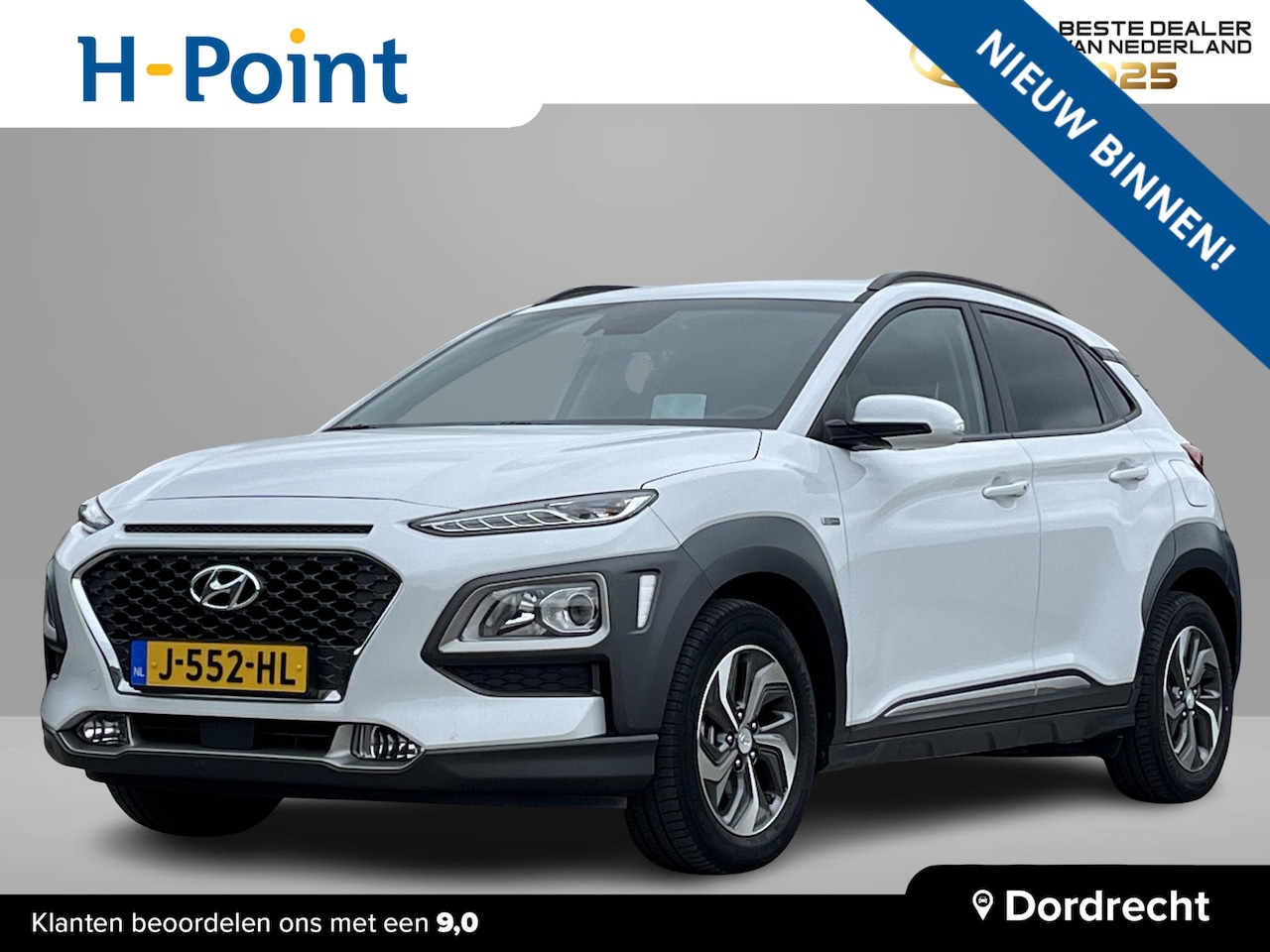 Hyundai Kona - 1.6 GDI HEV Fashion | Hybride | Navigatie | Trekhaak | Camera | Dealer onderhouden | - AutoWereld.nl