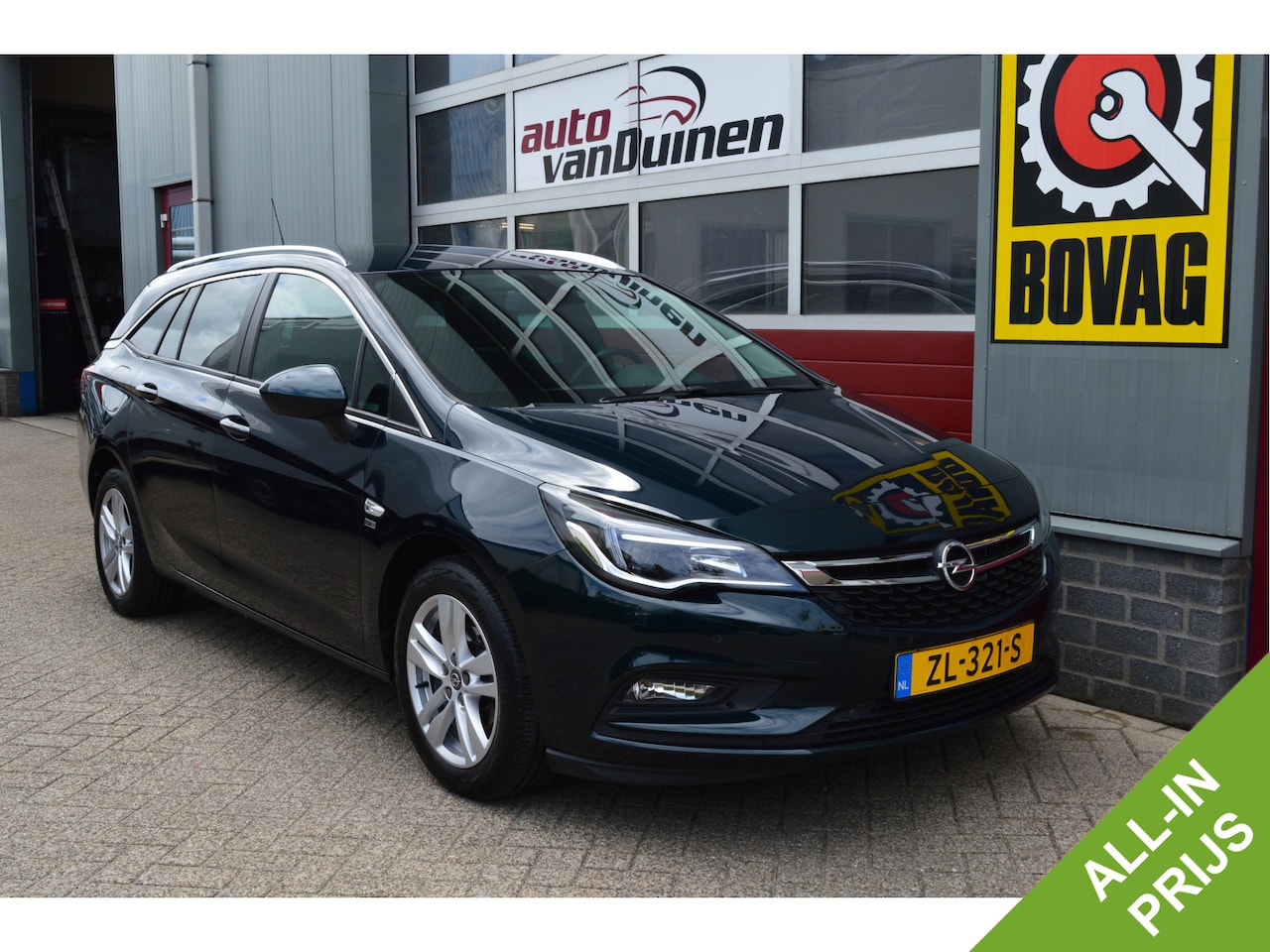 Opel Astra Sports Tourer - 1.4 Turbo 120 Jaar Edition O.a: Navi, Clima, Cruise, PDC, Carplay, Rijklaar, Etc. All-in p - AutoWereld.nl