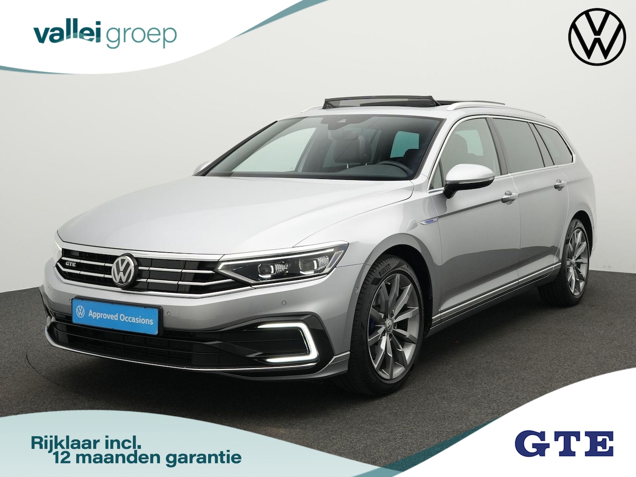 Volkswagen Passat Variant - 1.4 TSI 218 pk DSG PHEV GTE Business | Panoramadak | Trekhaak | Leder | Navigatie Discover - AutoWereld.nl