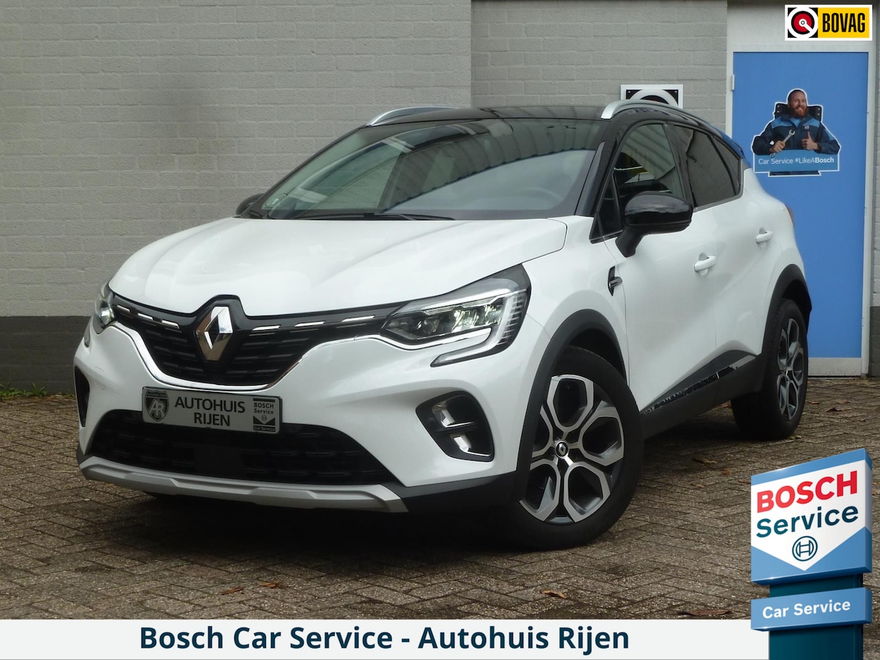 Renault Captur - 1.3 TCe 140 Intens Aut.|Groot-Navi|Adapt.Cruise|Stoel/Stuurverwarming|Lane-Assist|Keyless- - AutoWereld.nl