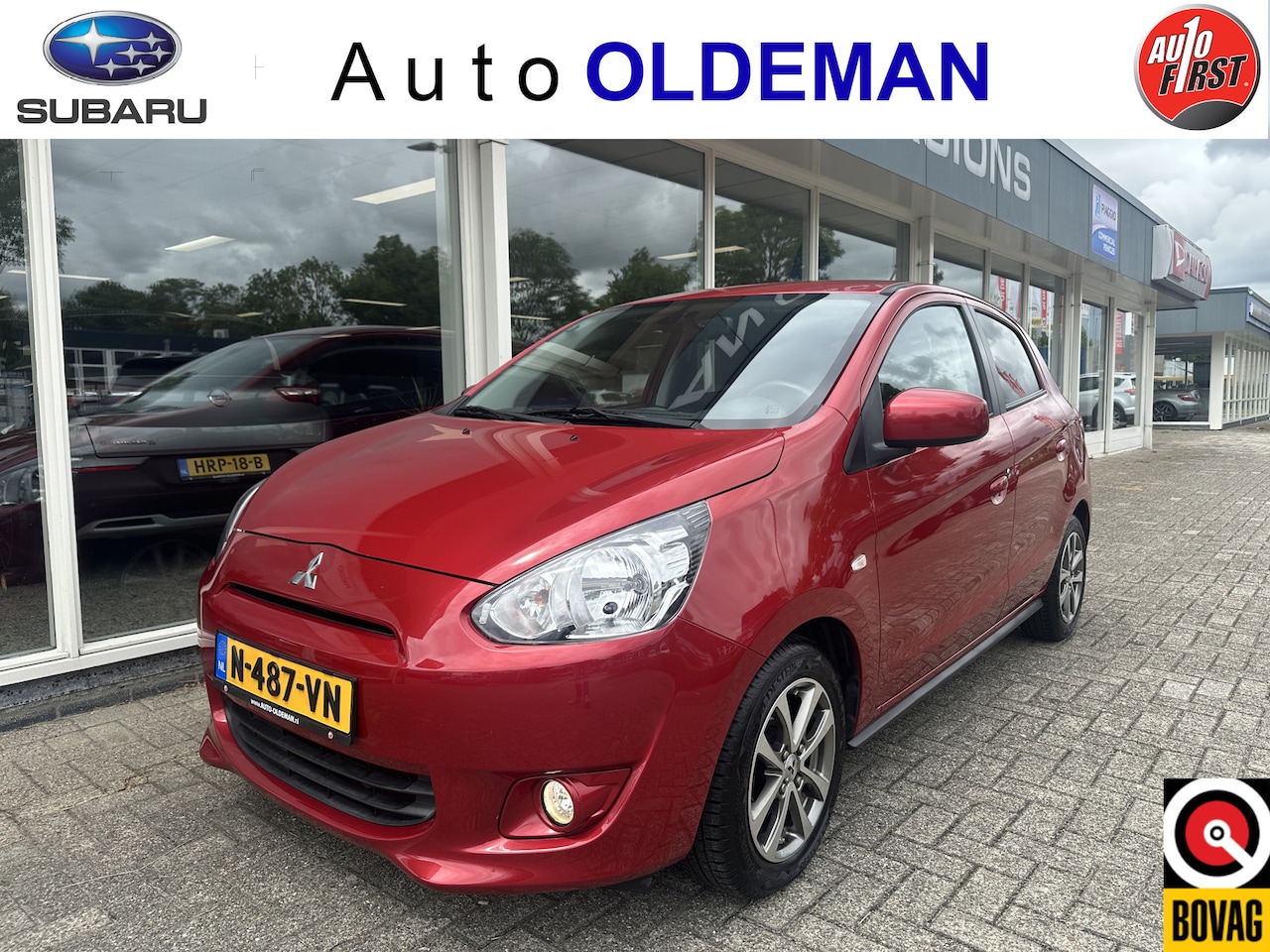 Mitsubishi Space Star - 1.2 Intense+ CARPLAY,STOELVERWARMING,ALL SEASONS - AutoWereld.nl