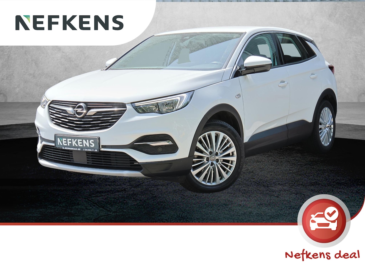 Opel Grandland X - 1.2 Turbo Business Executive | lederen bekleding met geheugenstanden | Camera | elektrisch - AutoWereld.nl