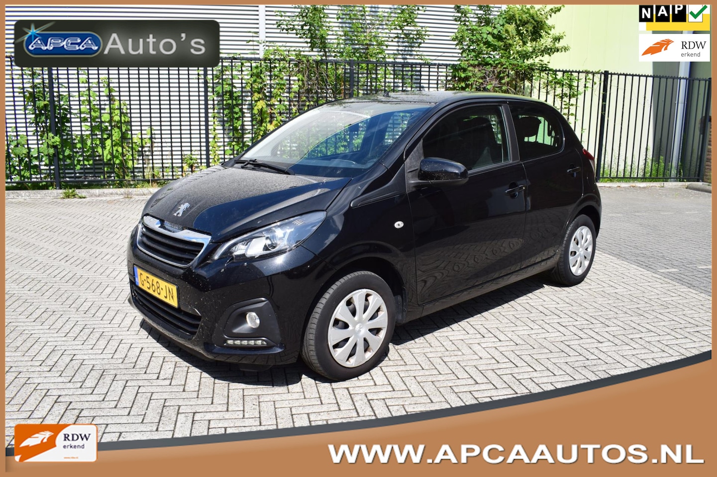 Peugeot 108 - 1.0 e-VTi Active 12 mnd GARANTIE 5 Deurs NLauto 1e Eig Airco DealerOH - AutoWereld.nl