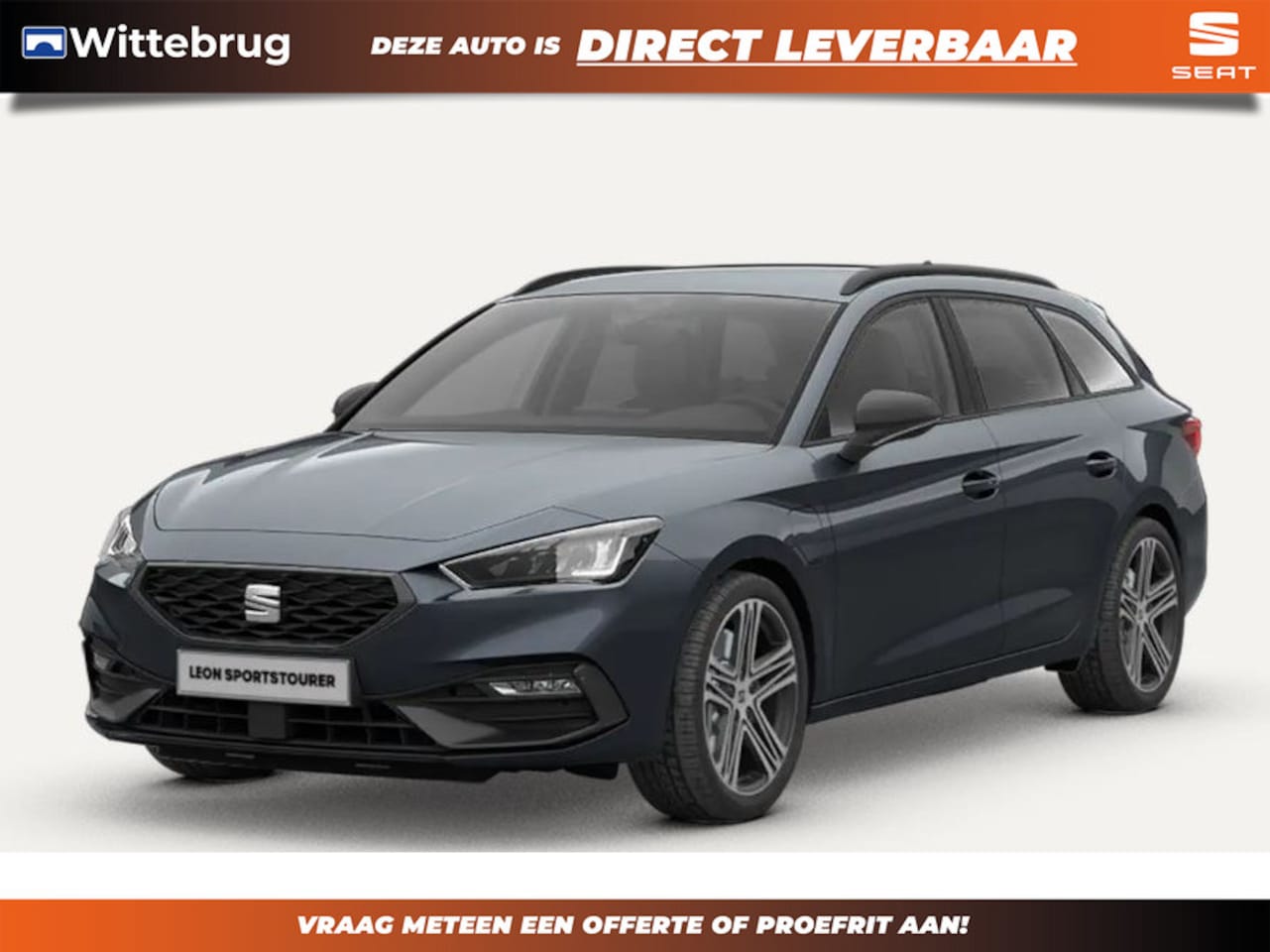 SEAT Leon Sportstourer - 1.5 TSI e-Hybrid FR Business 3.000 euro fiscaal in prijs verlaagd - AutoWereld.nl