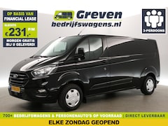 Ford Transit Custom - 300 2.0 TDCI L2H1 Airco Camera Carplay Cruise LED Navi PDC 3 Persoons Trekhaak